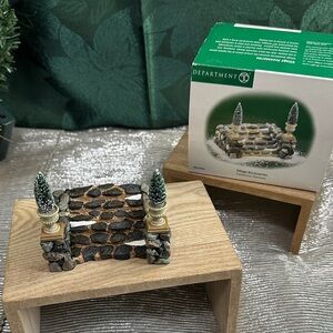 Department 56 Fieldstone Stairway Bridge